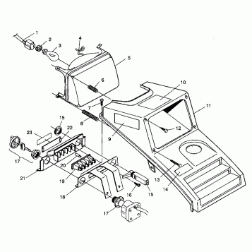 HEADLIGHT ASSEMBLY Trail Boss W938527 (4924072407008A)