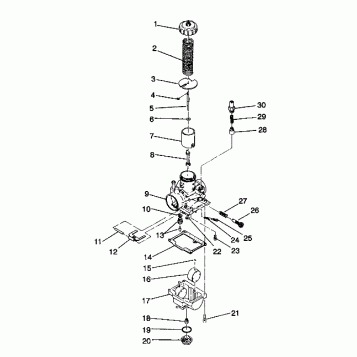 CARBURETOR Trail Boss W938527 (4924072407035A)