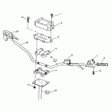 STEERING/HANDLEBAR - W937527 (4924082408013A)