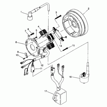 MAGNETO Trail Blazer W937221 (4924082408031A)