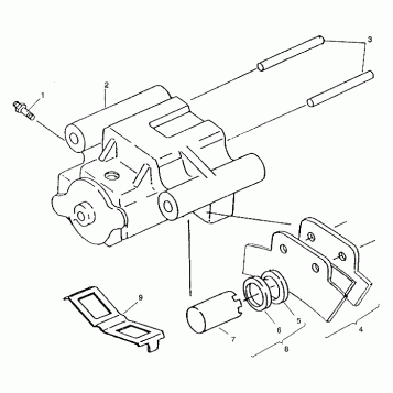 REAR BRAKE ASSEMBUY 6X6 250 W938727 (4924092409034A)