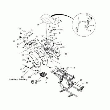 REAR CAB ASSEMBLY 2x4 300 W947530 (4926742674A006)