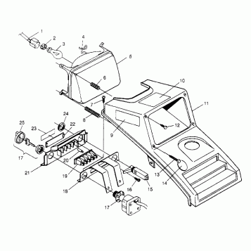 HEADLIGHT ASSEMBLY 2x4 300 W947530 (4926742674A013)