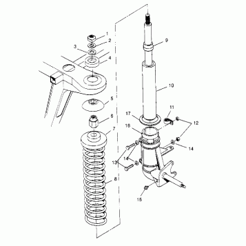 STRUT ASSEMBLY 2x4 300 W947530 (4926742674B001)