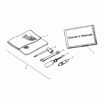TOOL KIT ASSEMBLY 2x4 300 W947530 (4926742674C006)