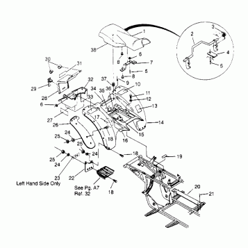 REAR CAB ASSEMBLY 2x4 400L W947540 (4926752675A006)