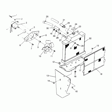 COOLING SYSTEM 2x4 400L W947540 (4926752675A009)