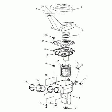 AIR BOX ASSEMBLY 2x4 400L W947540 (4926752675A014)