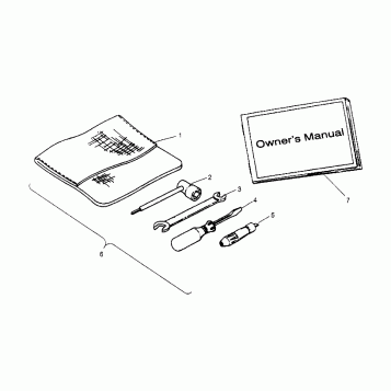 TOOL KIT ASSEMBLY 2x4 400L W947540 (4926752675C006)