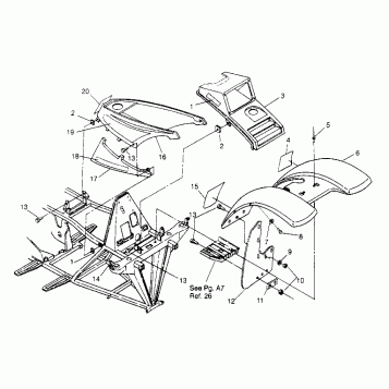 FRONT CAB ASSEMBLY - W948130 (4926762676A005)