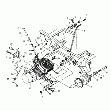 ENGINE MOUNTING - W948130 (4926762676A008)