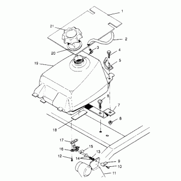 FUEL TANK ASSEMBLY - W948130 (4926762676A011)