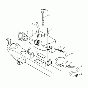 OIL TANK ASSEMBLY - W948130 (4926762676A012)
