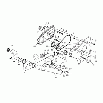 CLUTCH COVER ASSEMBLY  4X4 400L W948140 (4926772677B014)