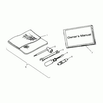 TOOL KIT ASSEMBLY  4X4 400L W948140 (4926772677C010)
