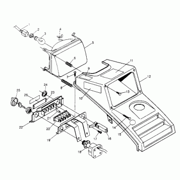 HEADLIGHT ASSEMBLY 6x6 300 W948730 (4926792679A013)