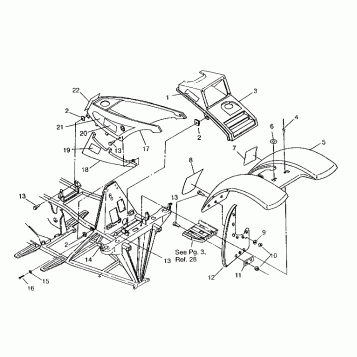 FRONT CAB ASSEMBLY 6x6 400L, SWEDISH S948740 and  NORWEGIAN N948740 (4926812681001A)