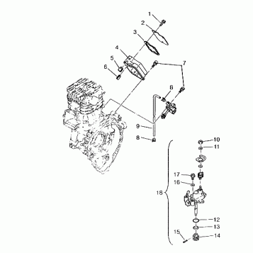OIL PUMP 6x6 400L, SWEDISH S948740 and  NORWEGIAN N948740 (4926812681051A)