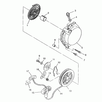 RECOIL STARTER 6x6 400L, SWEDISH S948740 and  NORWEGIAN N948740 (4926812681053A)