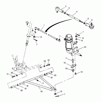 STEERING/A-ARM Trail Boss W948527 (4926822682B005)