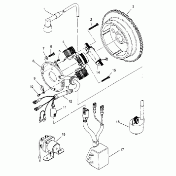 MAGNETO ASSEMBLY - W948527 (4926822682C007)