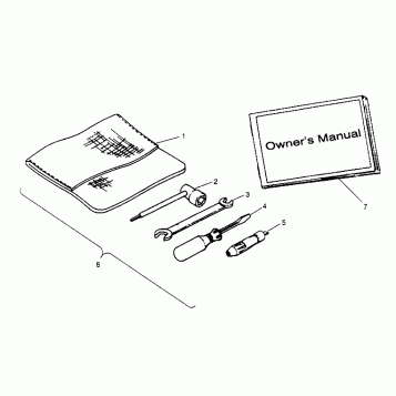 TOOL KIT ASSEMBLY - W948527 (4926822682C012)