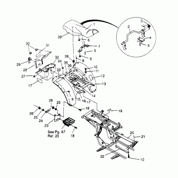 REAR CAB ASSEMBLY Trail Blazer W947221 (4926832683A006)