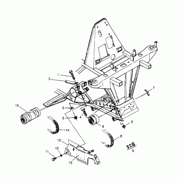 FRONT DRIVE ASSEMBLY Sportsman 4x4 W948040 (4926842684B001)