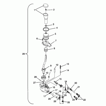 GEAR SELECTOR Magnum 2x4 W957544 (4926852685C005)