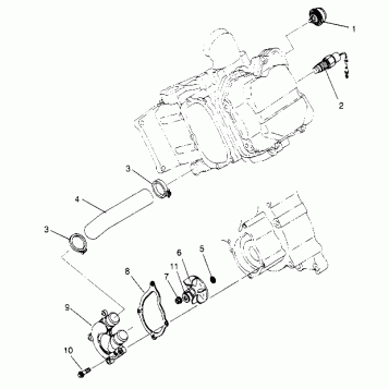 WATER PUMP Magnum 2x4 W957544 (4926852685C014)