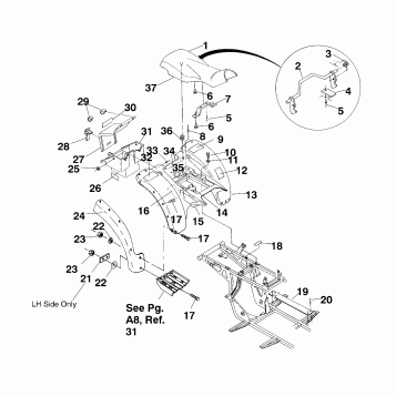 REAR CAB ASSEMBLY - W958144 (4926862686a007)