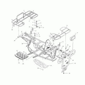 BUMPER/RACK MOUNTING - W958144 (4926862686a008)