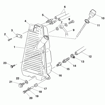 OIL TANK ASSEMBLY - W958144 (4926862686a013)