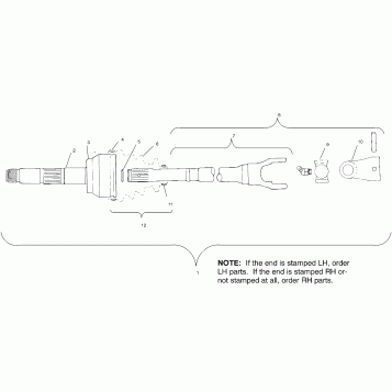 CV JOINT - BTB PARTS - W958144 (4926862686b005)