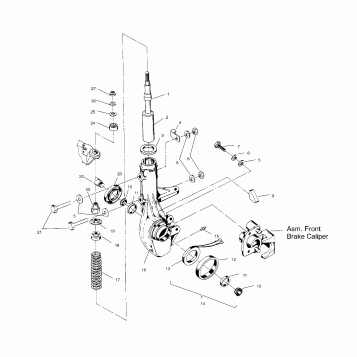 FRONT STRUT ASSEMBLY - W958144 (4926862686b006)