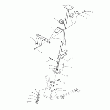 STEERING POST ASSEMBLY - W958144 (4926862686b010)