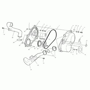 CLUTCH COVER ASSEMBLY - W958144 (4926862686c002)