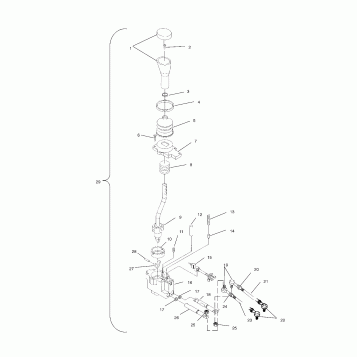GEAR SELECTOR - W958144 (4926862686c010)