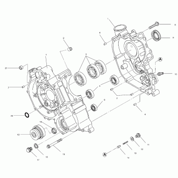 CRANKCASE - W958144 (4926862686d001)