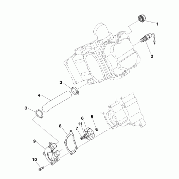 WATER PUMP - W958144 (4926862686d005)