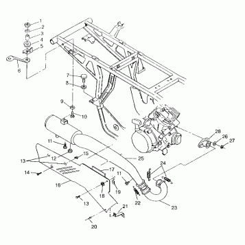 EXHAUST SYSTEM SWEDISH 4x4 400L S948140 (4926912691A012)