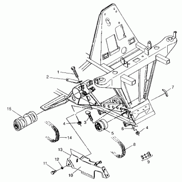 FRONT DRIVE ASSEMBLY SWEDISH 4x4 400L S948140 (4926912691B002)