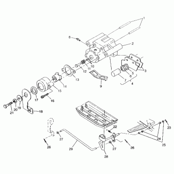 REAR BRAKE ASSEMBLY SWEDISH 4x4 400L S948140 (4926912691C005)