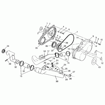 CLUTCH COVER ASSEMBLY SWEDISH 4x4 400L S948140 (4926912691C011)