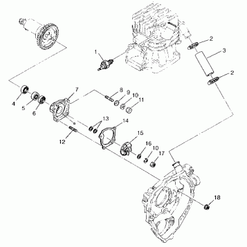 WATER PUMP SWEDISH 4x4 400L S948140 (4926912691D001)