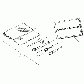 TOOL KIT ASSEMBLY SWEDISH 4x4 400L S948140 (4926912691D008)