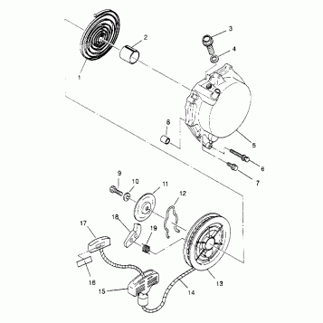 RECOIL STARTER Sport 400L W948540 (4927232723C013)