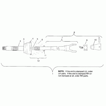 CV JOINT - BTB PARTS Scrambler W957840 (49272527250B4A)
