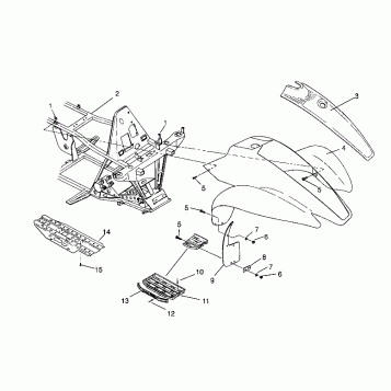 FRONT CAB ASSEMBLY Scrambler W957840 (4927252725A005)