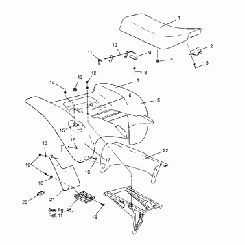 REAR CAB ASSEMBLY Scrambler W957840 (4927252725A006)